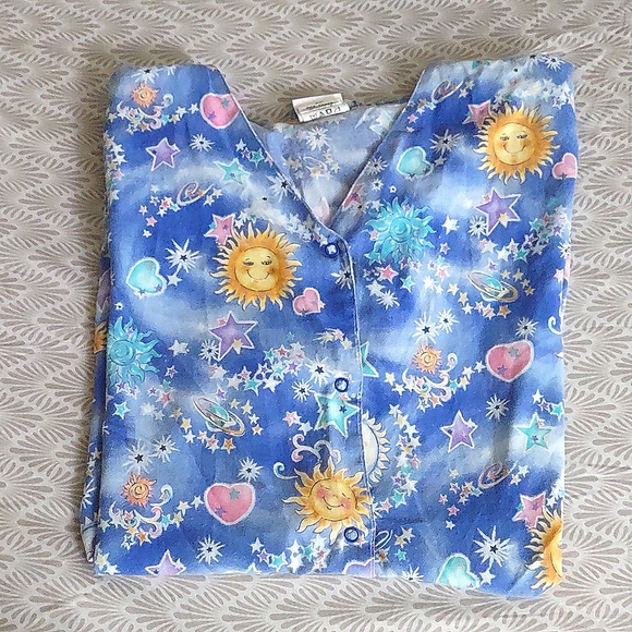 PLUS Sz 2 Pocket Nursing Scrub Jacket (USED) - Picture 1 of 10